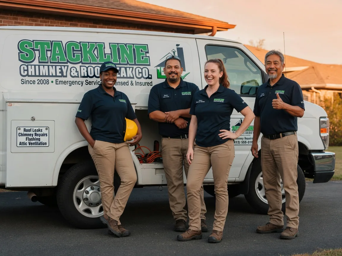 Chimney flashing repair company in Bloomdale, OH